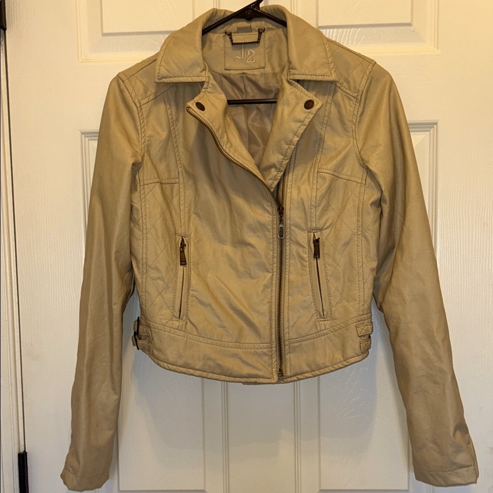 J2 Vegan Leather Moto Jacket